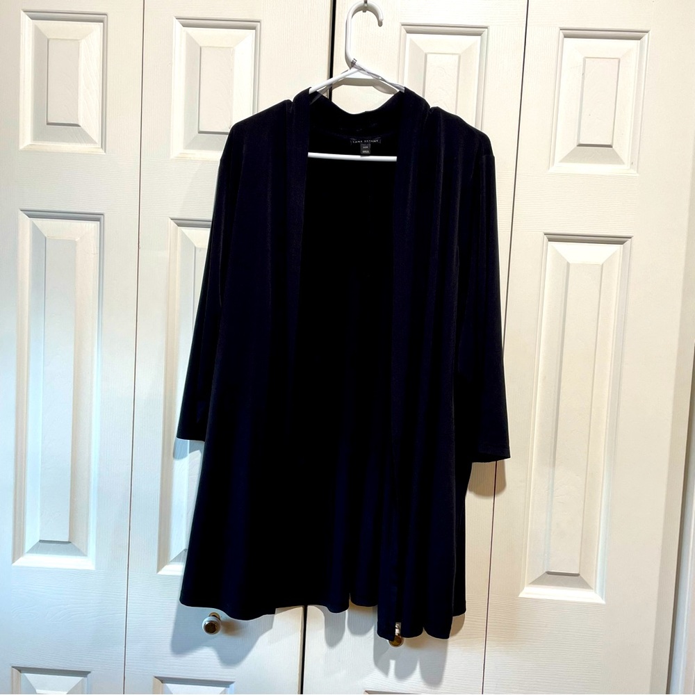 Lane Bryant Black Swing Cardigan 22-24